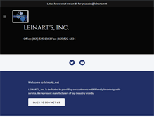 Tablet Screenshot of leinarts.net